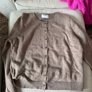 Old Navy Women's Tan Button-Up Cardigan